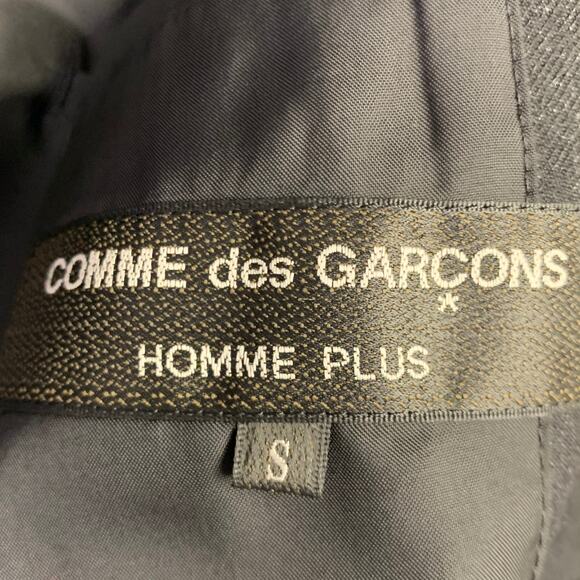 COMME des GARCONS HOMME PLUS 2012 Size S Black Wool Cashmere Sport Coat - Picture 10 of 11